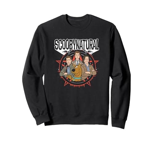 Image of Supernatural Scoobynatural Sweatshirt, Adult Unisex, Black, Large