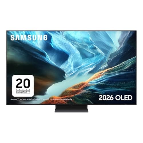 Image of Samsung Smart TV 55 Inch S90H OLED 4K, Glare-Free, HDR10+, Motion Xcelerator 165Hz, Dolby Atmos & OTS Lite, Gaming Hub, FreeSync Premium Pro, Knox Security, AI Voice Control, Alexa Built-in [2026]