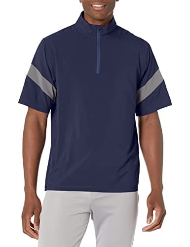 Image of Mizuno Men's Adult Hitting Jacket, Navy-Shade, XL