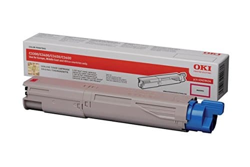 Image of OKI Toner Cartridge for C3450 Desktop Colour Printers 1500 Pages - Magenta