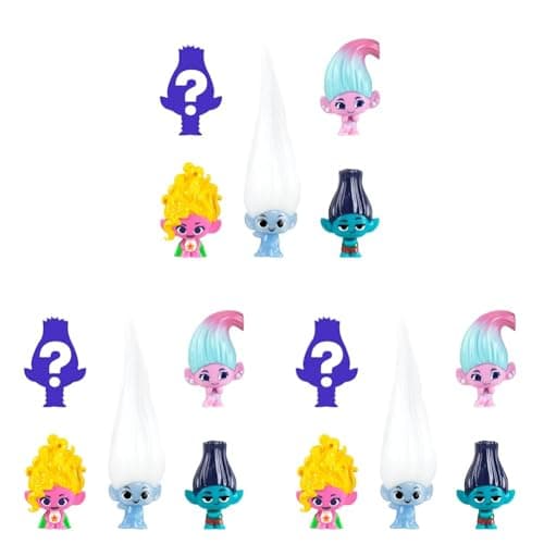 Image of Trolls DreamWorks Band Together Mineez 5 Surprise Pack (Pack of 3)