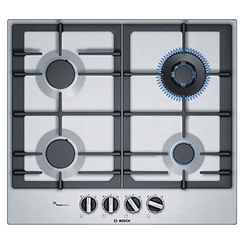 Image of Bosch Series 6 60cm 4 Burner Gas Hob - Stainless steel