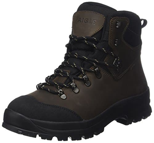 Image of Aigle Men's Laforse Mtd Hunting Shoes, Brown (Dark Brown 001), 5.5 UK
