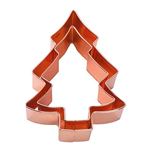 Image of Eddingtons Copper Christmas Tree Cutter Set Of 2