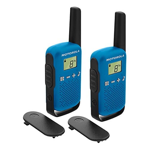 Image of Motorola T42 Talkabout PMR446 2-Way Walkie Talkie Portable Radio’s (Pack of 2) – Blue
