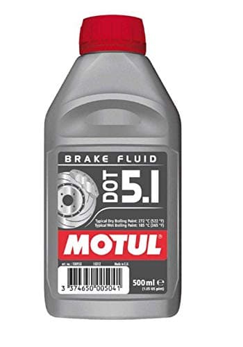 Image of Motul Dot 5.1 Synthetic Brake, ABS and Clutch Fluid 500ml x two bottles
