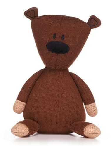 Image of UKToyworld Mr. Bean Plush Brown Teddy 12inch Mr Bean's Teddy Soft Toy