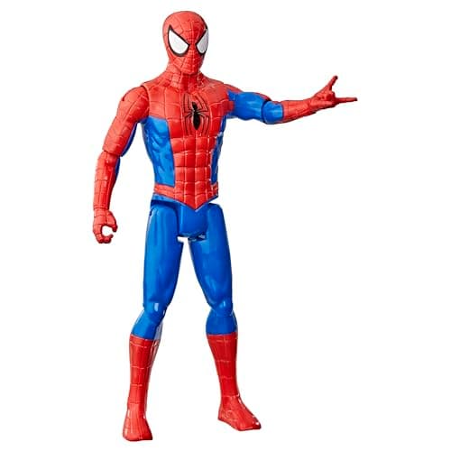 Image of Marvel Spider-Man Titan Series Action Figure, 30-cm (12 inch) Super Hero Toys for Children Ages 4+, Red