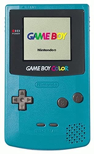 Image of Original Nintendo Game Boy Color Console – Teal Handheld (GBC) (Renewed)
