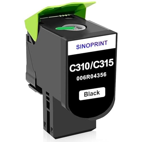 Image of SINOPRINT C310 C315 Ink Cartridges Black Compatible with Xerox C310 Toner, Xerox C315 Toner for Xerox C310 C310DNI C310DNIM C315 C315DNI Printer(Black, 006R04356)