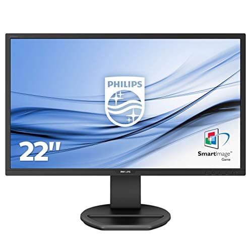 Image of Philips 221B8LJEB - 22 Inch FHD Monitor, 60Hz, 1ms, TN, Eheight Adjust, Speakers, USB Hub, LowBlue mode (1920 x 1080, 250 cd/m², HDMI/VGA/DP/DVI/USB 2.0)