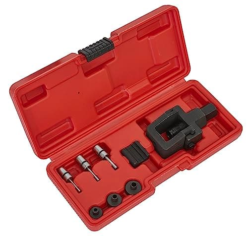 Image of Sealey Heavy-Duty Motorcycle Chain Splitter & Riveting Tool Set - SMC4