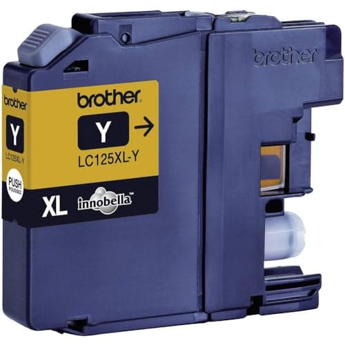 Image of Brother LC125XLY - Super High Yield - yellow - original - ink cartridge - for Brother DCP-J4110, MFC-J4410, J4510, J4610, J4710, J6520, J6720, J6920