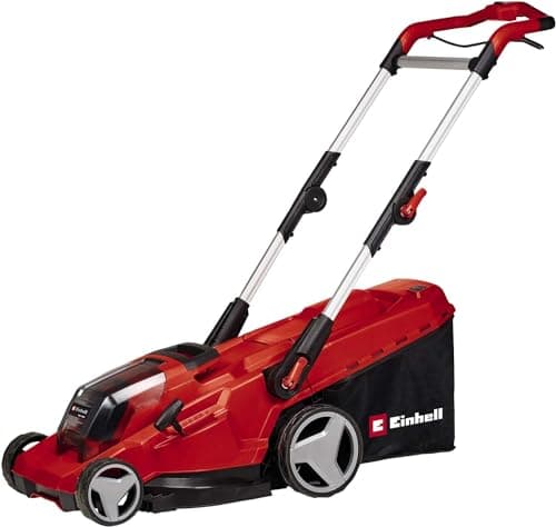 Image of Einhell Power X-Change 36/41 Cordless Lawnmower - 36V, 41cm Cutting Width, 50L Grass Box, 6 Cutting Heights - GP-CM 36/41 Li Solo Battery Lawn Mower (Battery Not Included)