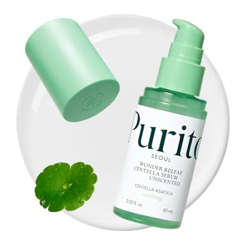 Image of PURITO Centella Unscented Serum, Korean Centella, for All Skin Types, Ampoule, Soothing, Calming, Facial Serum for face, Vegan & Cruelty-Free, Korean Skin Care, 60ml 2fl.oz