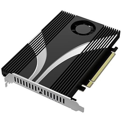 Image of Sabrent 4-Drive NVMe SSD to PCIe 4.0 X 16 Adapter Card with Active Cooling [EC-P4BF]