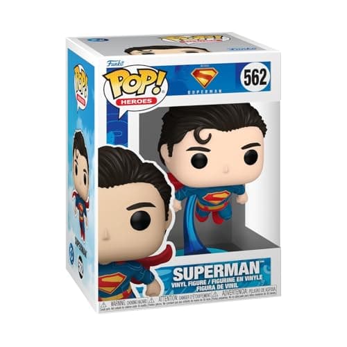 Image of Funko POP! Movies: DC - Superman 2025 - Superman - Collectable Vinyl Figure - Gift Idea - Official Merchandise - Toys For Kids & Adults - Model Figure for Collectors and Display