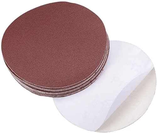 Image of XYWHPGV 5-Inch PSA Sanding Disc Aluminum Oxide Adhesive Back Sandpaper 120 Grit 20 Pcs(1d0ed 5cd8a 17892 8ef95 3ceb4 f5ca1