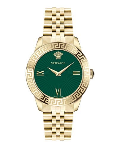 Image of Versace VEVC00619 Unisex Adult Analogue Quartz Watch with Stainless Steel Strap
