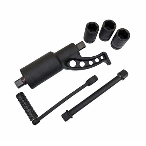 Image of US PRO Tools HGV Truck Torque Multiplier 1" Drive Wheel Nut Wrench +Sockets 6911