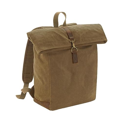 Image of Quadra QD655 Heritage Waxed Canvas Backpack - Desert Sand