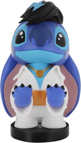 Image of Exquisite Gaming: Lilo & Stitch: Elvis Stitch - Original Gaming Controller & Phone Holder, Device Stand, Cable Guys, Disney Classics Licensed Figure