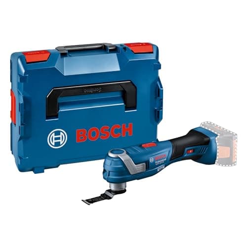 Image of Bosch Professional 18V System Cordless Multi Tool GOP 18V-34 (brushless Motor, Vibration Control, 180 mm Slim Grip, incl. 1x Saw Blade, L-BOXX)