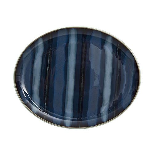 Image of Denby PEV-013D Peveril Accent Platter, Stoneware, Oval Serving Dish
