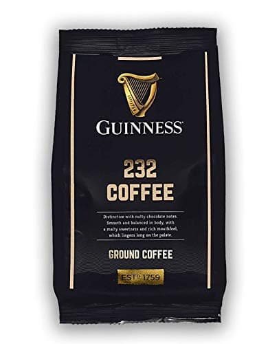Image of Exclusive, Limited Edition Guinness Coffee '232' Brew - Roasted Filter/Ground 227g by Tiki Tonga Coffee Roasters. Roasted in The United Kingdom (227g Ground/Filter)