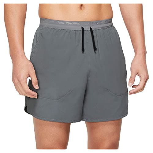 Image of Nike Dri Fit Stride 5In Bf Shorts Smoke Grey/Black/Reflective Si XXL
