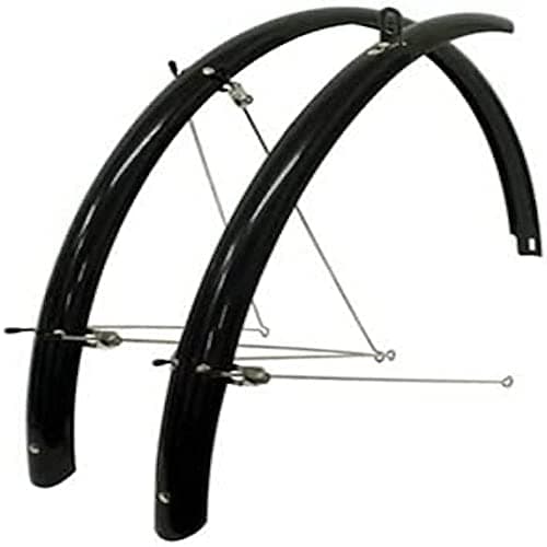 Image of ETC Road Full Length Mudguard Set, Black, 700 x 25-32