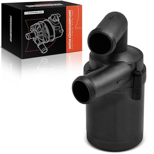Image of Frankberg Electric Water Pump Eletric Engine Water Pump 2-Pin Electrical Compatible with A3 Cabriolet Sportback CC J.e.t.t.a IV P.a.s.s.a.t T.i.g.u.a.n T.o.u.r.a.n Replace# 1T0965561