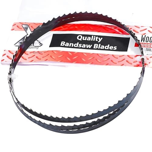 Image of For Record Power RPBS8 Bandsaw Blade 1/4 inch x 10 TPI also Fits Clarke CBS190B, TITAN SF8R, Draper BS250, Delta 28-185 Woodworking Machines Made by Xcalibur Tooling