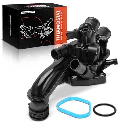 Image of Frankberg Engine Coolant thermostat HousingController Compatible with C3 Picasso SH C4 I LC C4 II NC DS3 SA Min.i R56 Min.i Coupe R58 207 WA WC 208 I CA CC 508 II F3 FB FH Replace# 1336Z6