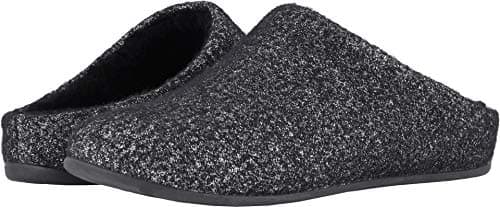 Image of FitFlop Women's Slipper, Chrissie, Black, 5
