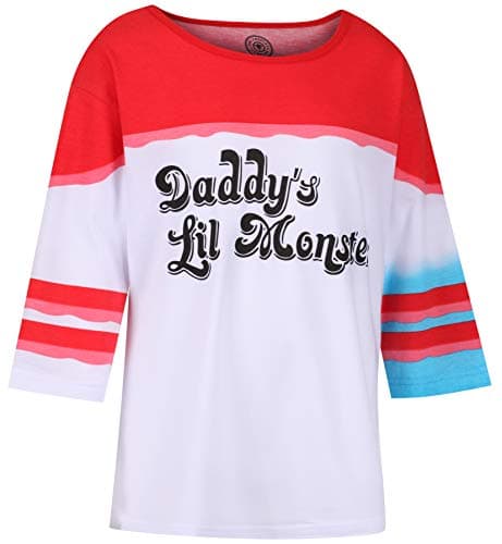 Image of Daddys Little Monster Tee (L) White
