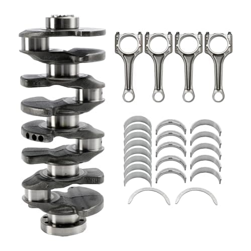 Image of Areyourshop Crankshaft & Bearing & Rod for Audi A3 Q3 TT Jetta Passat Golf GTI 06H105021M