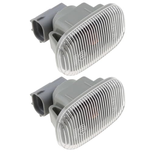 Image of EMSea 2PCS Front Wing Side Indicator Turn Light Compatible with TOYOTA COROLLA AVENSIS MR2 OE 81730-02022 81730-02023 81730-20220 56.1x35.8x46.4mm Car Light