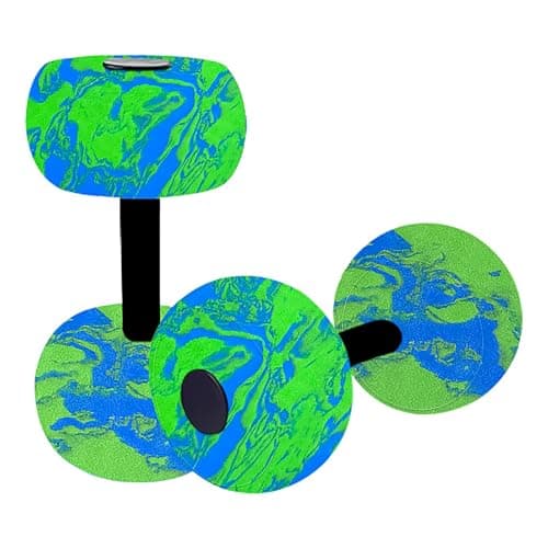 Image of Generisch Water Aerobic Weights, Lightweight Foam Fitness Equipment, Set of 2 Pool Aerobic Dumbbells for Men and Women, Swimming Training, Jogging, Sports, Outdoor Fitness