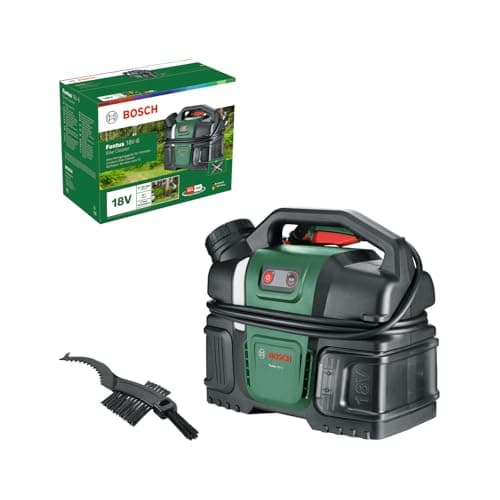 Image of Bosch Pressure Washer Fontus 18V-6 Bike Cleaner (Portable, 6 L Water Tank, 8 Pressure Settings, Hose and Gun Storage, Without Battery)