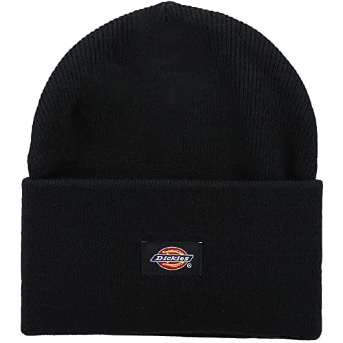 Image of Dickies, Unisex, Acrylic Cuffed Beanie HAT, Black, OS