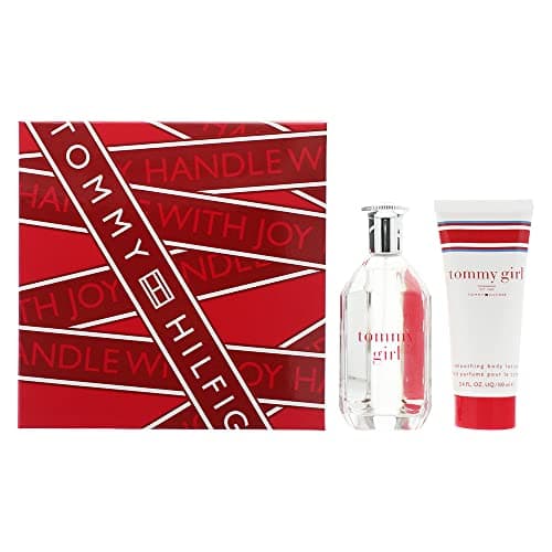 Image of Tommy Hilfiger Tommy Girl Eau De Toilette 2 Piece Gift Set: Eau De Toilette 100ml - Body Lotion 100ml