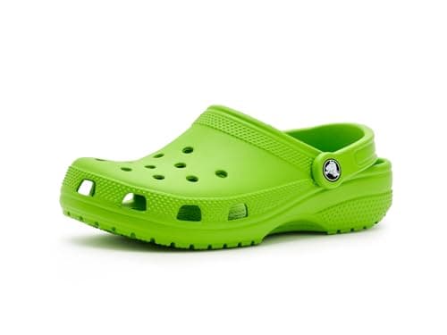 Image of Crocs Unisex Kids, Classic Clog K, Crocs Green, 13 UK Child