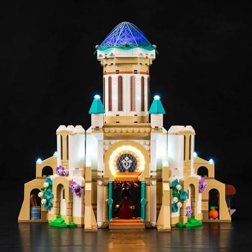 Image of Light Kit for Lego King Magnifico's Castle 43224, Lighting Set for Lego 43224 Disney Wish King Magnifico's Castle - Not Include Models, Just Light Kit