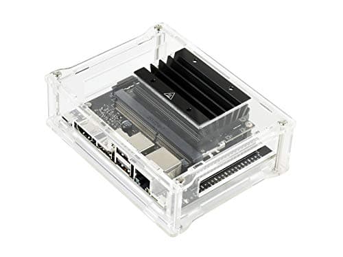 Image of Waveshare Acrylic Clear Case (Type D) Specialized for NVIDIA Jetson Nano 2GB Developer Kit,Easy Access For GPIO And Camera Port,Cut-Outs For The Essential Ports And TF Card