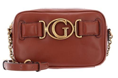 Image of GUESS Aviana Camera Bag Whiskey, Whiskey, One size