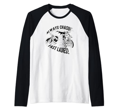 Image of DC Comics Batman Always Chasin Raglan Baseball Tee