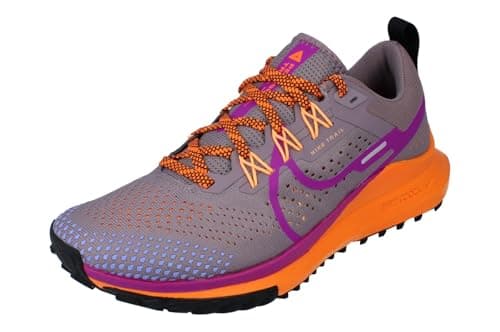 Image of NIKE Womens React Pegasus Trail 4 Running Trainers DJ6159 Sneakers Shoes (UK 4.5 US 7 EU 38, Purple Smoke Vivid Purple 500)