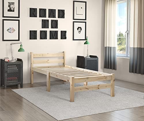 Image of STRICTLY BEDS&BUNKS - Samson Pine Bed Frame, 3 ft Single