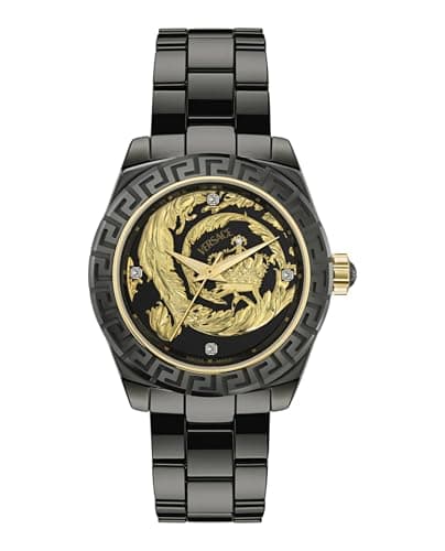 Image of Versace Unisex Analogue Automatic Watch Dv One 20Th Anniversary Swiss Made